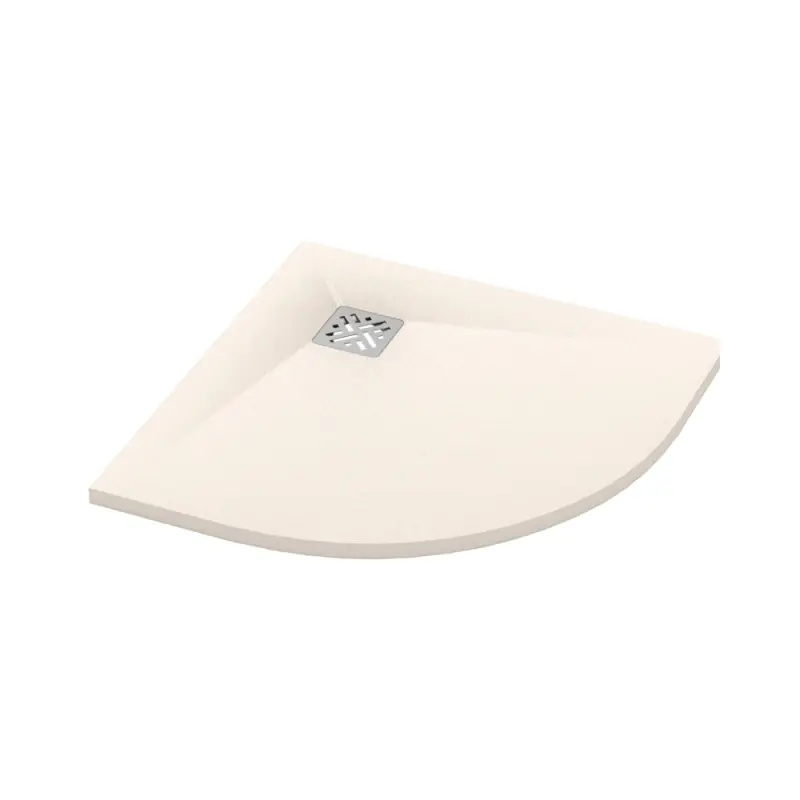 Ronal Dune Brodzik półokrągły 80x80 cm piasek W32R5508018