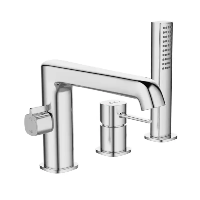 Laveo Pola Bateria nawannowa 3-otworowa chrom BAP_013D