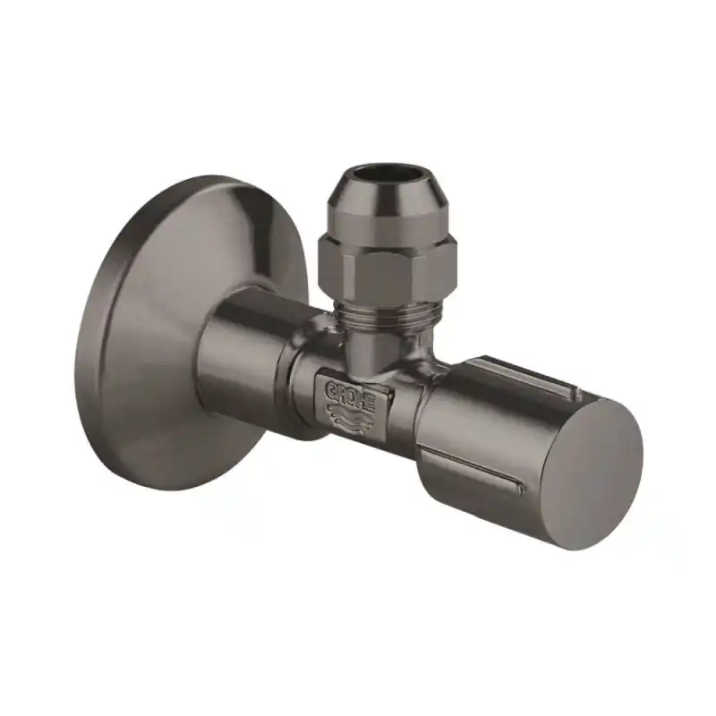 Grohe Zawór kątowy 1/2"x3/8" gwint ułatwiający uszczelnienie brushed hard graphite 22037AL0