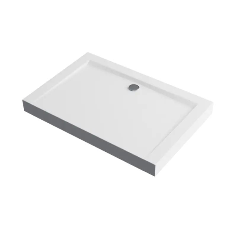 Excellent Forma Compact X brodzik prostokątny 90x80 cm biały mat BREX.1403.090.080.WHC