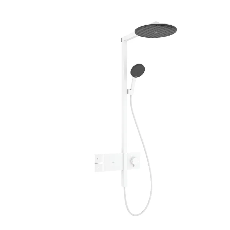 Hansgrohe Raindance Alive S Zestaw Prysznicowy 300 1jet termostatyczny ShowerSelect Comfort Biały Matowy 24582700