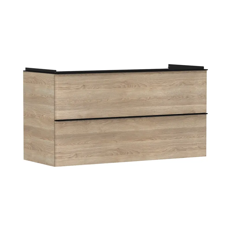 Hansgrohe Xelu Q Szafka pod umywalkę wiszącą 118x47.5 cm naturalny dąb 54037670