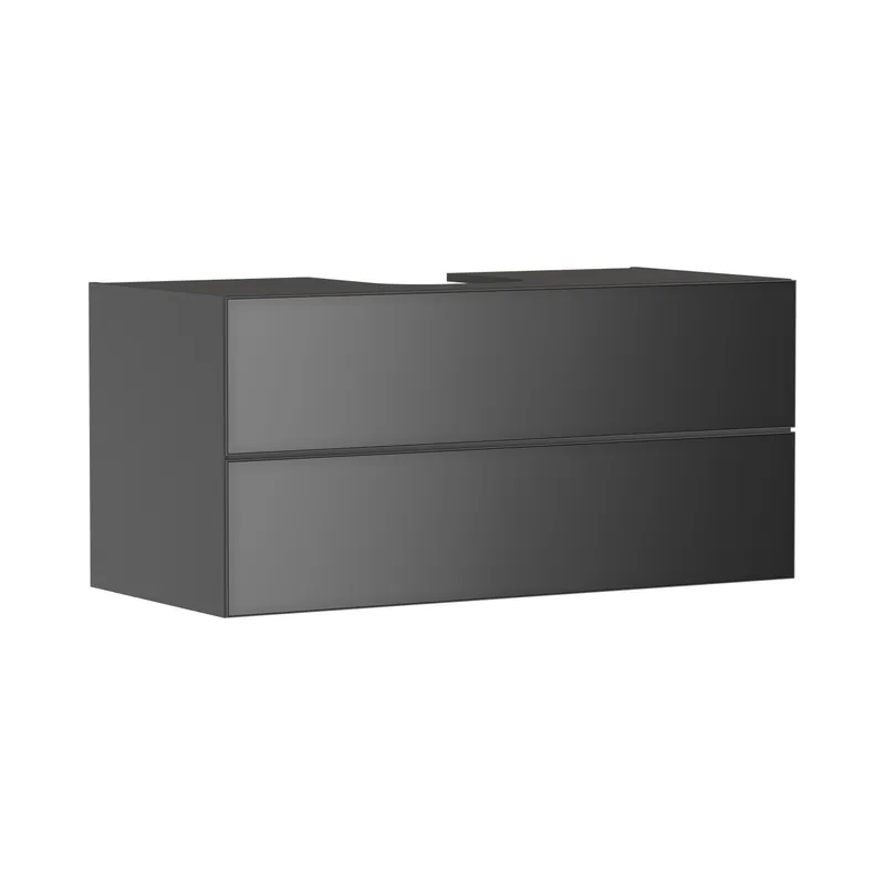 Hansgrohe Xevolos E Szafka pod szlifowaną umywalkę wpuszczaną w blat/nablatową 118x55 cm szary łupek mat 54195770