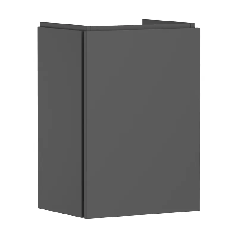 Hansgrohe Xilesa E Szafka pod małą umywalkę wiszącą z drzwiami lewymi 43x33 cm szary łupek mat 54245760
