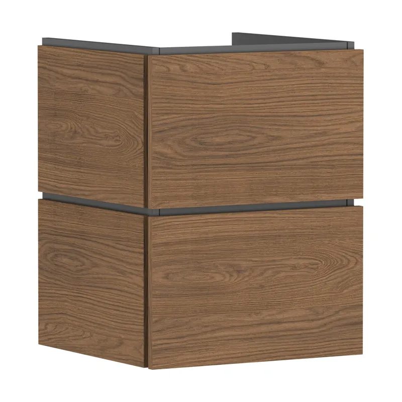 Hansgrohe Xilesa E Szafka pod małą umywalkę wiszącą 48x47 cm kaszmirowy dąb 54250550