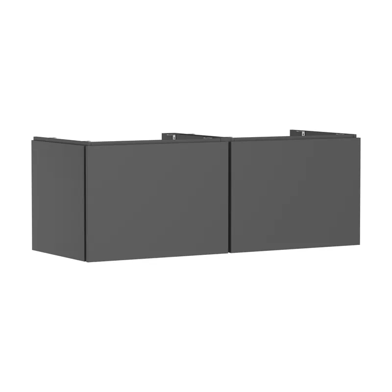Hansgrohe Xilesa E Szafka pod szlifowaną umywalkę wpuszczaną w blat/nablatową 137.5x55 cm szary łupek mat 54268760