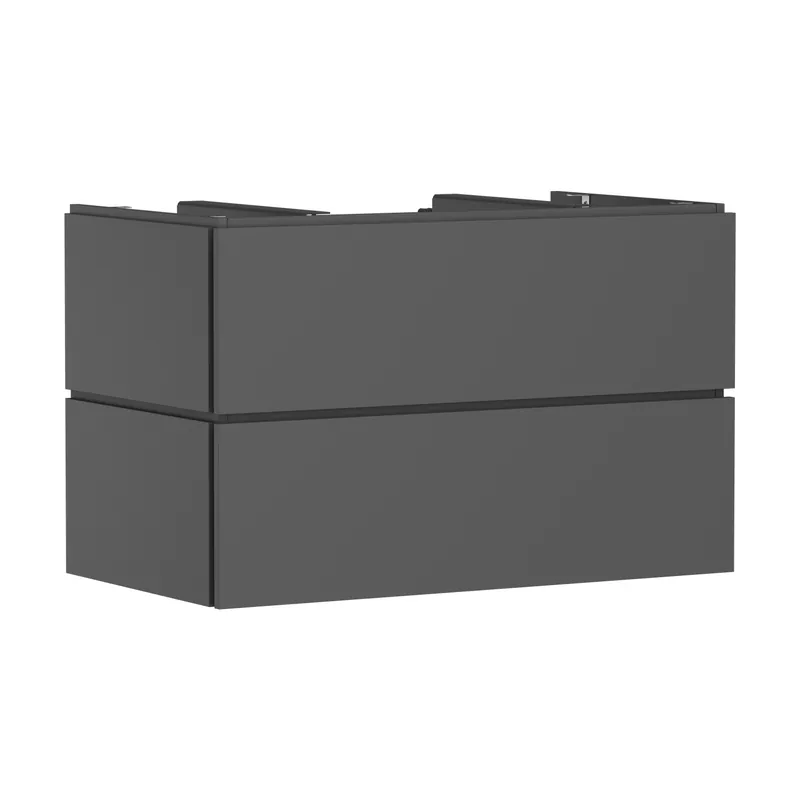 Hansgrohe Xilesa E Szafka pod szlifowaną umywalkę wpuszczaną w blat/nablatową 98x55 cm szary łupek mat 54301760