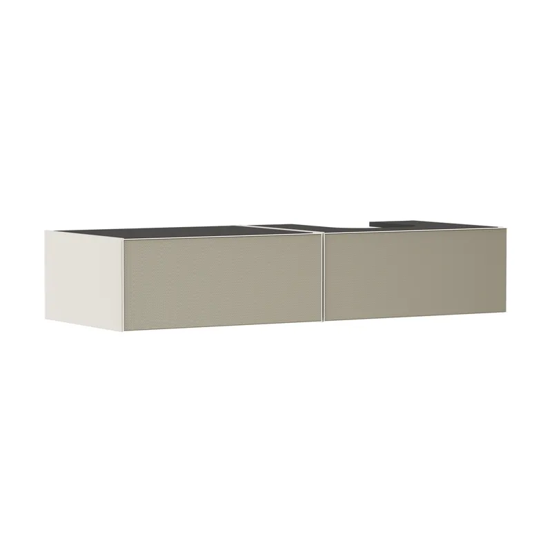 Hansgrohe Xevolos E Szafka pod szlifowaną umywalkę wpuszczaną w blat/nablatową po prawej stronie 137x55 cm piaskowy beż mat 54323390