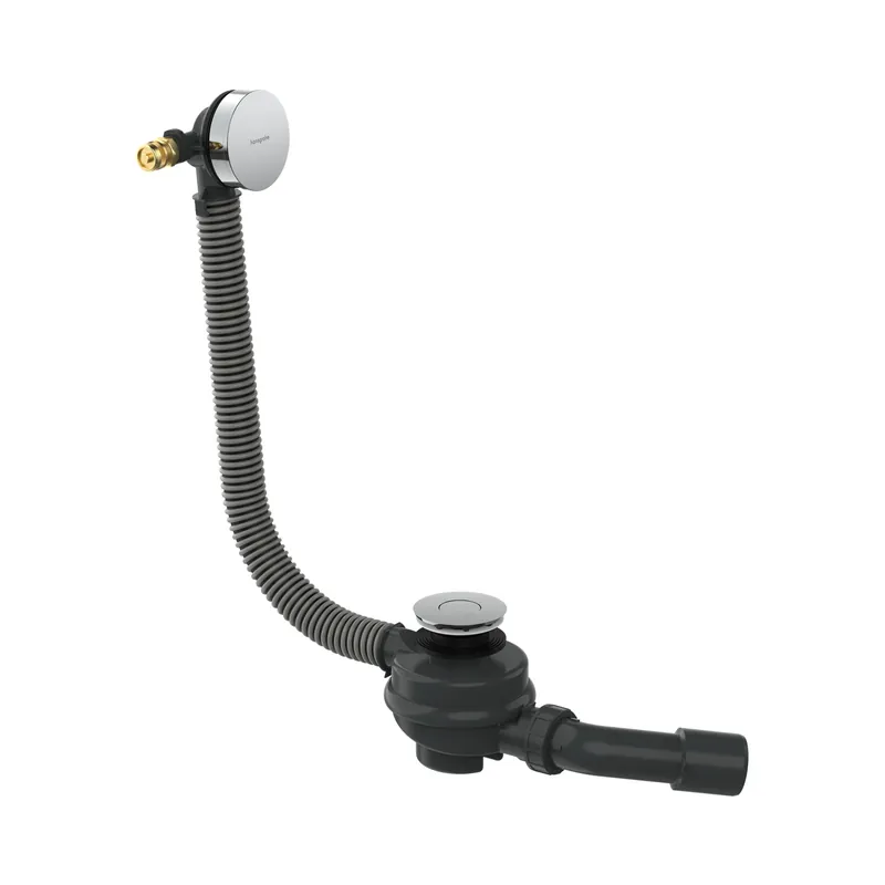 Hansgrohe Flexaplus Kompletny syfon wannowy z przelewem chrom 58154000