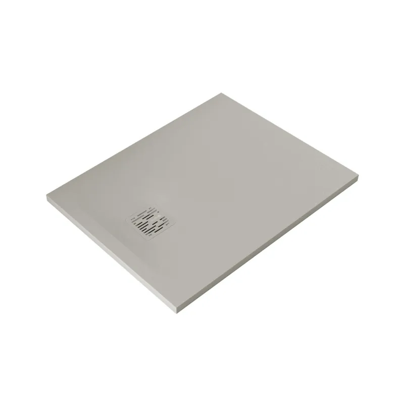 Kludi Terra Brodzik prostokątny 90x70 cm szaro-beżowy mat 08DW04O2