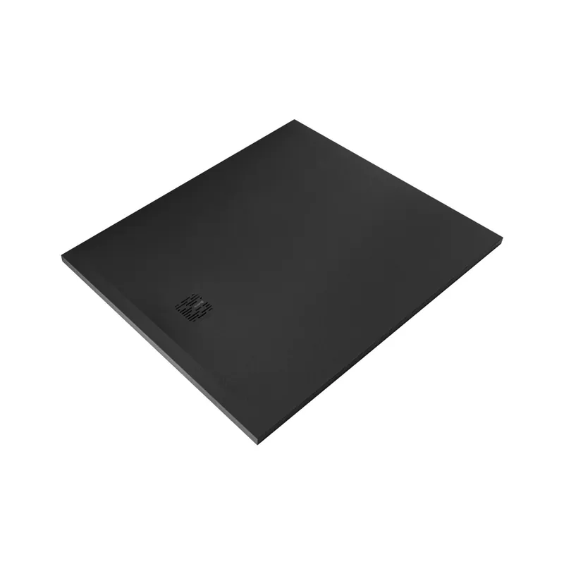 Kludi Terra Brodzik prostokątny 120x100 cm czarny mat 08DW1739