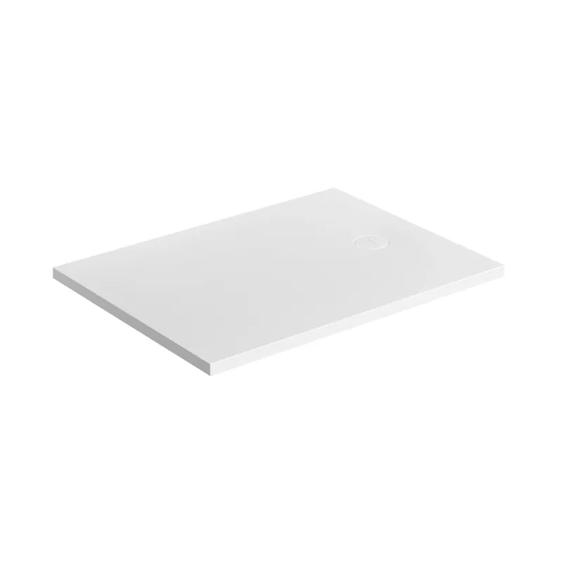 Omnires Aquarock M+ Brodzik prostokątny 100x90 cm biały mat AQUAROCK90-100BM