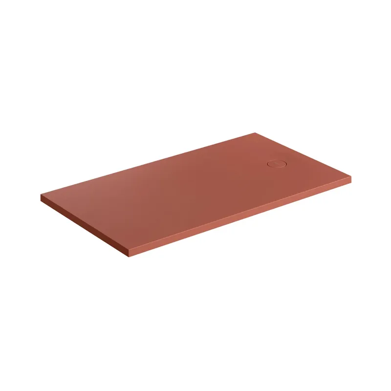 Omnires Aquarock M+ Brodzik prostokątny 160x90 cm terracotta mat AQUAROCK90-160TE