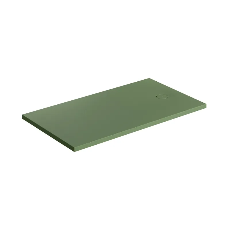 Omnires Aquarock M+ Brodzik prostokątny 140x90 cm olive mat AQUAROCK90-140OL