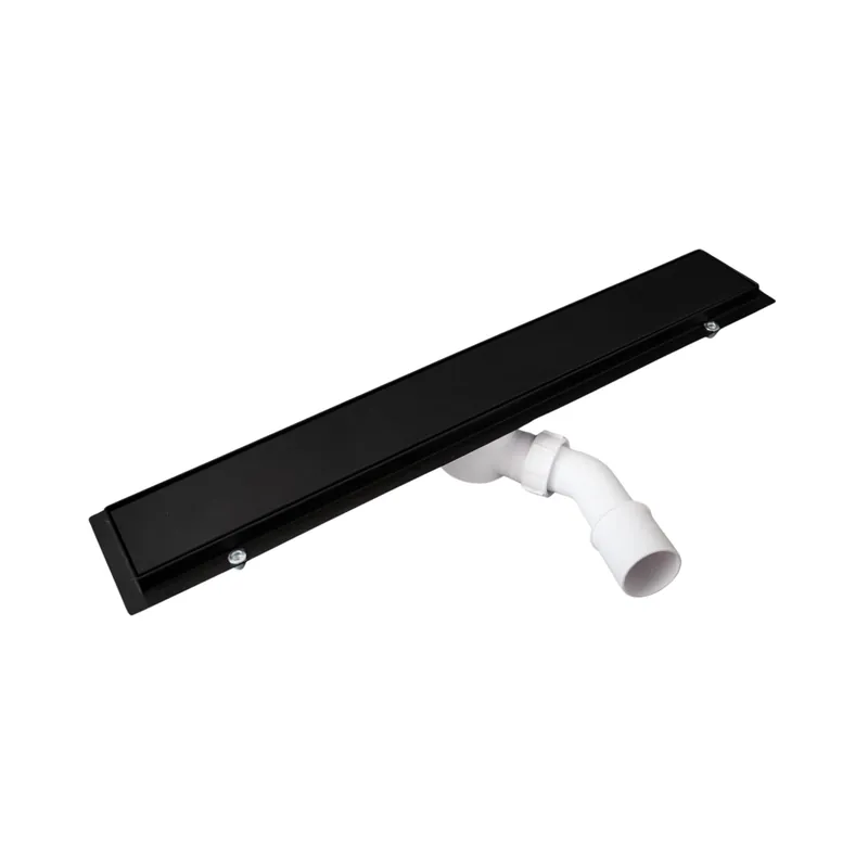 Cedor Classic Basic Odpływ liniowy 60 cm czarny szczotkowany BASLIN-SOFBLAIDE-60