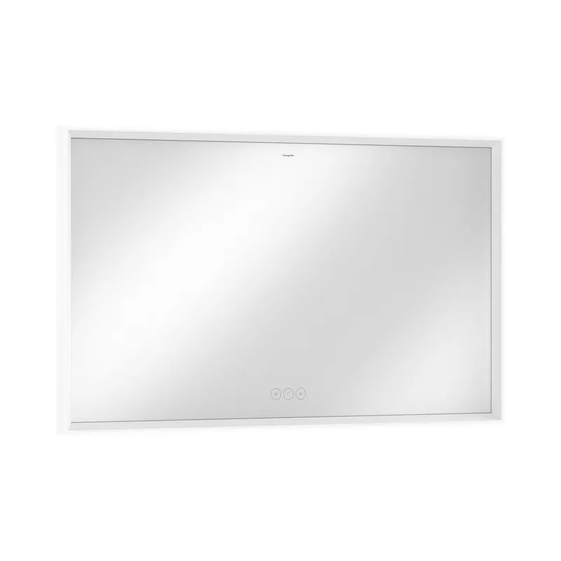 Hansgrohe Xarita E Lustro z oświetleniem LED 120x5 cm pojemnościowy sensor dotykowy biały mat 54985700