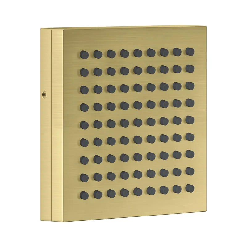 Axor ShowerComposition Dysza prysznicowa 11x11 cm 1jet mosiądz szczotkowany 12596950