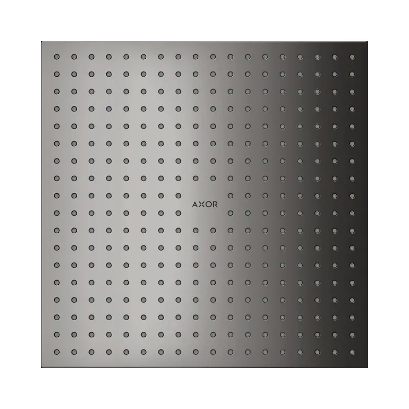 Axor ShowerSolutions Deszczownica 30x30 cm 2jet do montażu w suficie czarny chrom polerowany 35321330