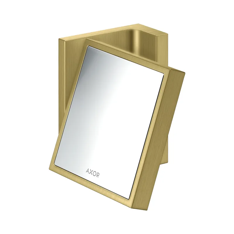 Axor Universal Rectangular Lusterko kosmetyczne mosiądz szczotkowany 42649950