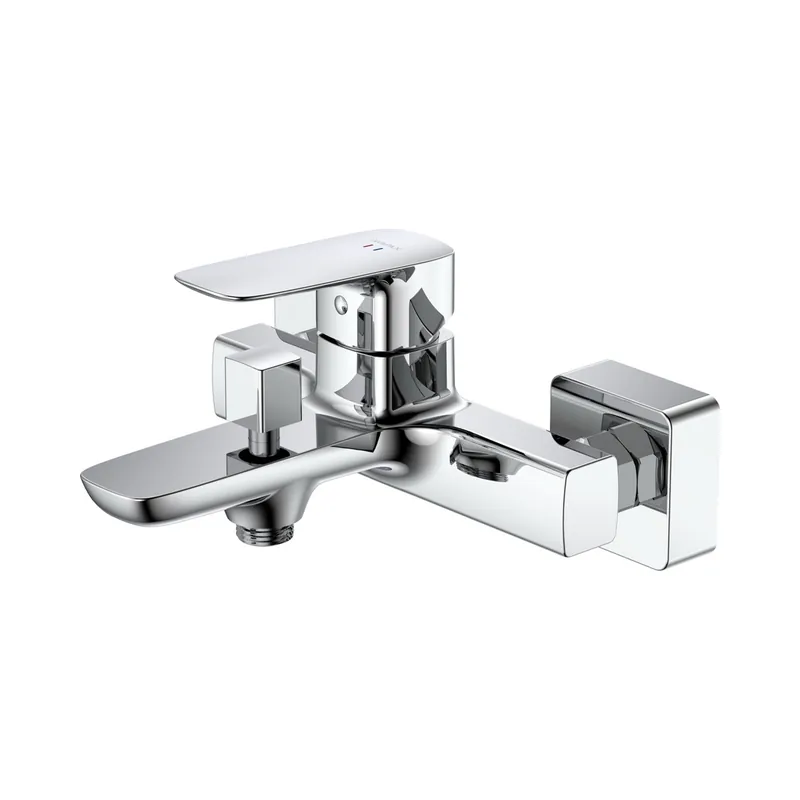 Avapax Qanix Bateria wannowa natynkowa chrom ABQA211111
