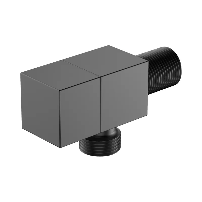 Avapax Cube Zawór kątowy 1/2"x3/8" gun metal mat AOCU211411