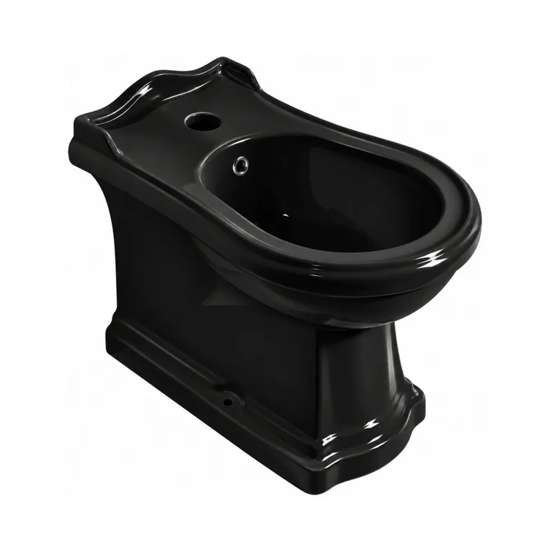 Kerasan Retro Bidet stojący 61x39 cm Nero Lucido 102204