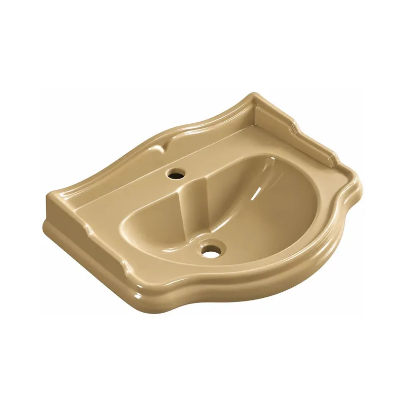 Kerasan Retro Umywalka wisząca 69x52 cm Caramello Lucido 104606