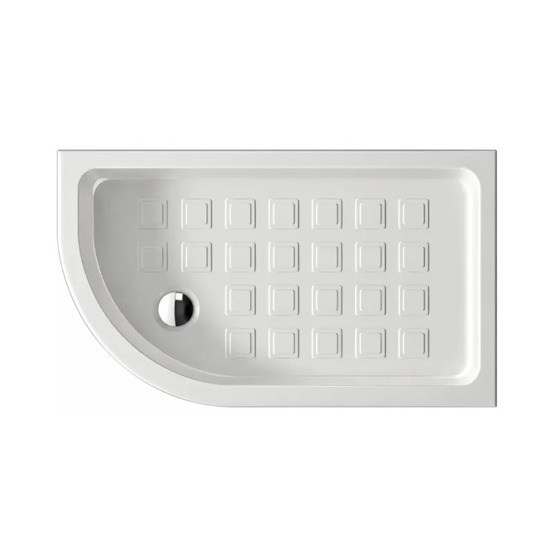Kerasan Retro Brodzik półokrągły 80x120 cm lewy Bianco Matt 133330