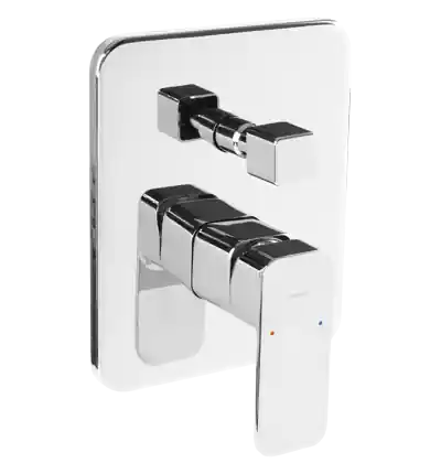 Omnires Apure Bateria wannowo-prysznicowa podtynkowa chrom AP2235CR