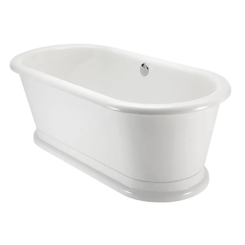 Burlington Soaking Tubs Wanna wolnostojąca 180x85x63,3 cm biała E18