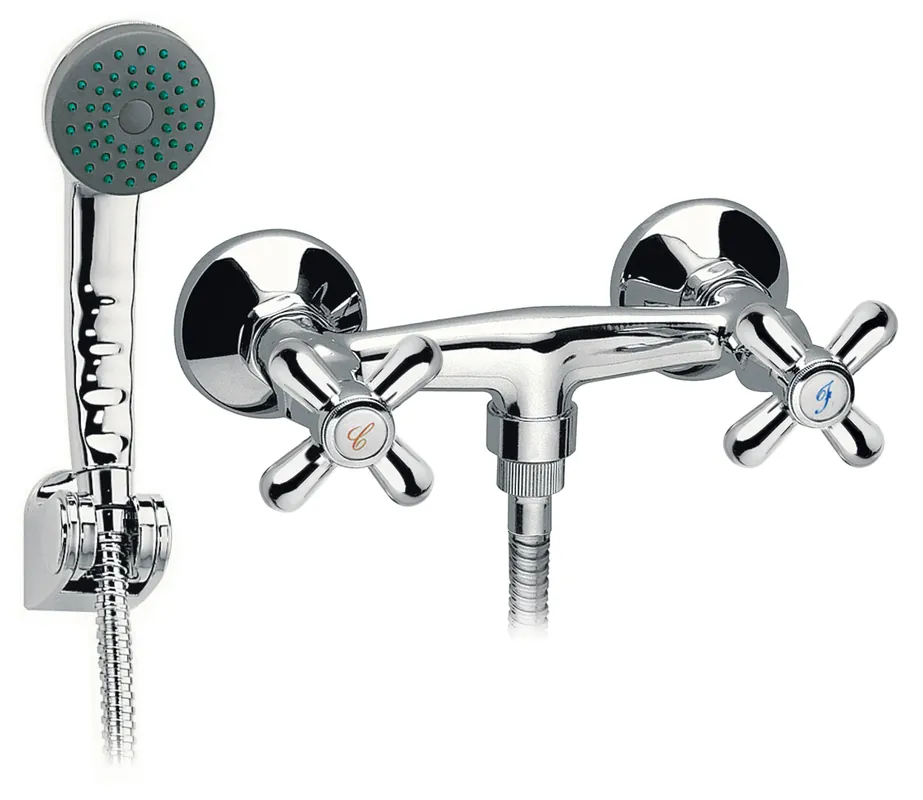 Ferro Retro Bateria prysznicowa natynkowa chrom XR77