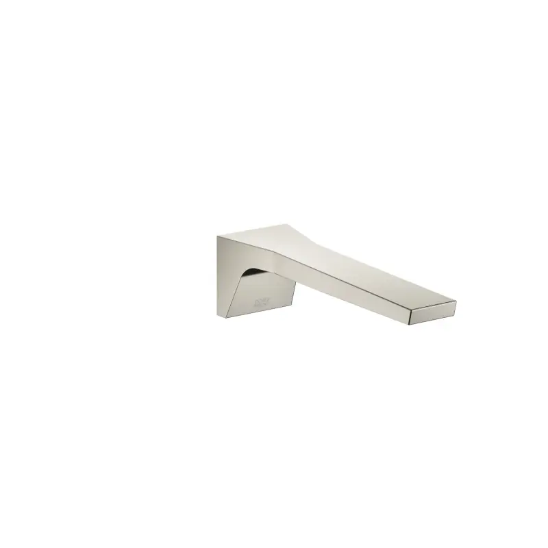 Dornbracht for Villeroy & Boch CL.1 Wylewka umywalkowa ścienna bez korka automatycznego platynowy szczotkowany 13800705-06