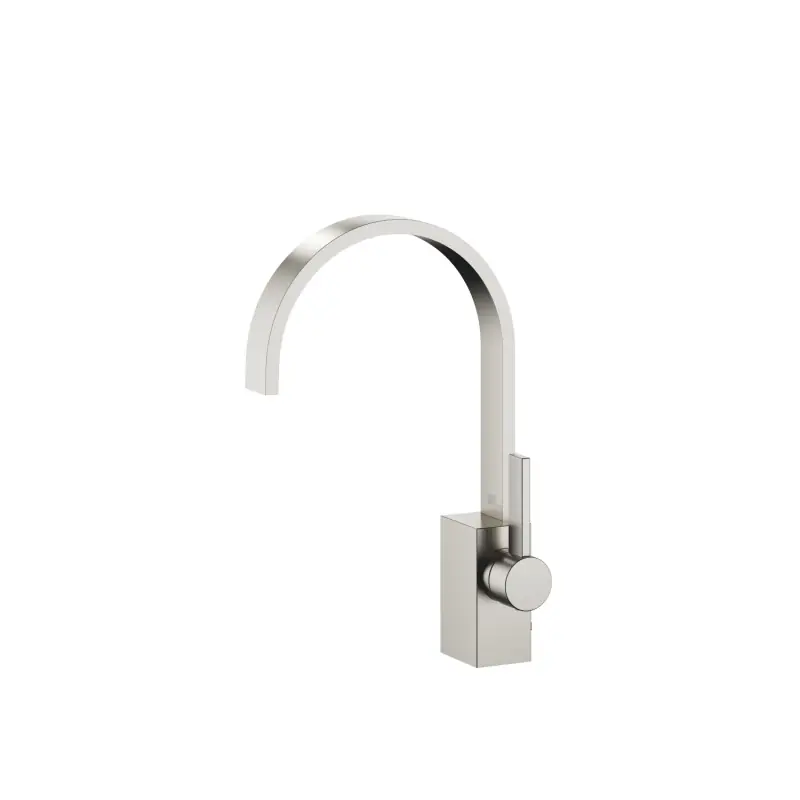 Dornbracht for Villeroy & Boch MEM Bateria umywalkowa z korkiem automatycznym platynowy szczotkowany 33501782-06
