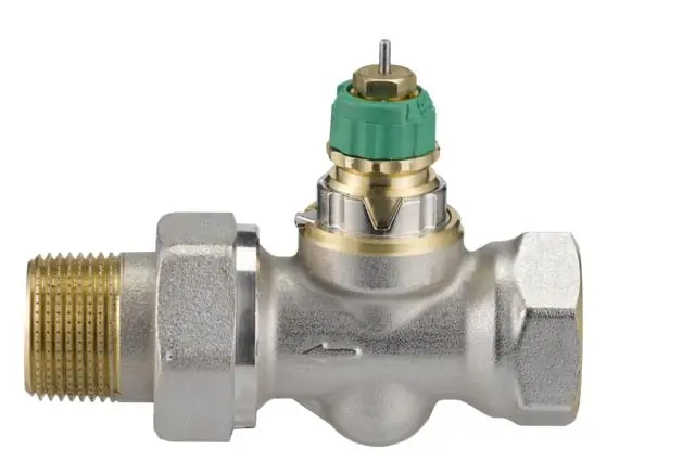 Danfoss RA-DV Zawór grzejnikowy termostatyczny Dynamic Valveto prosty z wbudowanym regulatorem niezależnym od zmian ciśnienia, 013G7716