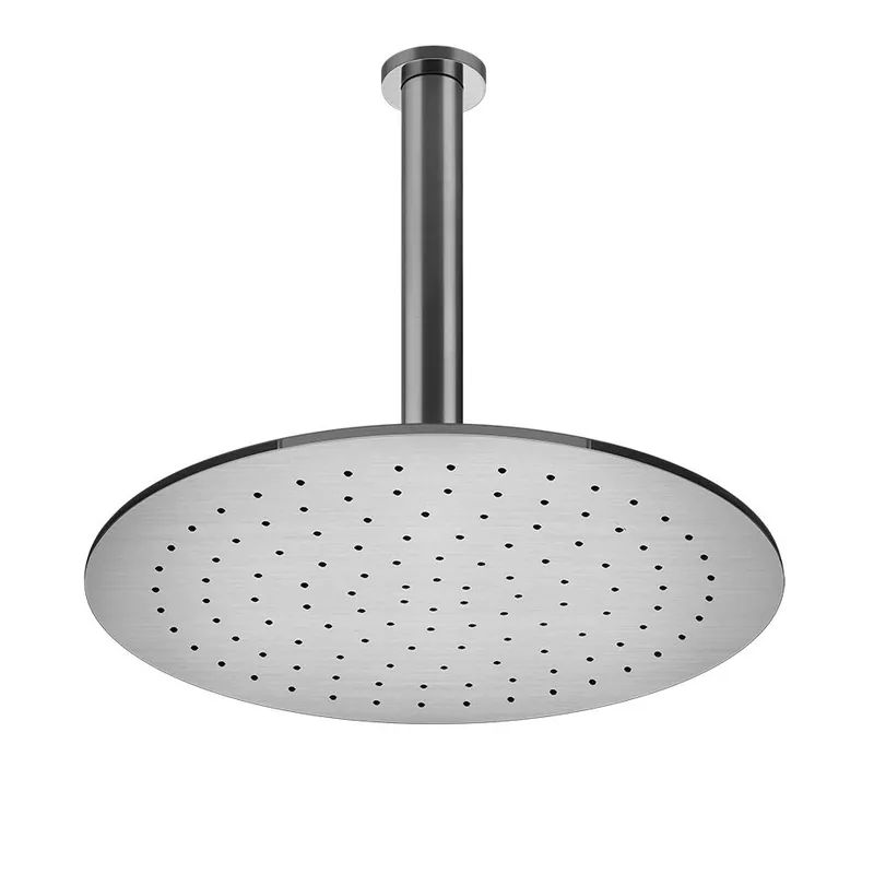 Gessi 316 Deszczownica sufitowa o średnicy 35 cm stalowa szczotkowana steel brushed 54152.239