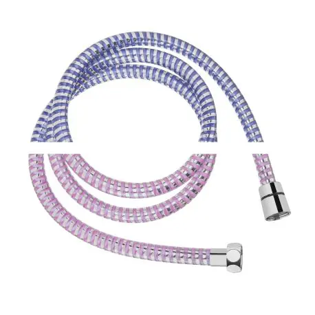 Invena Colour Wąż prysznicowy 150 cm chrom niebieski AW-31-005-C