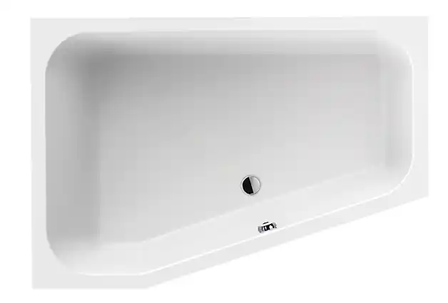 Sanplast Free Line WTL(P)/FREE Wanna narożna 175x120x45 cm lewa ze stelażem STW biała 610-040-1300-01-000