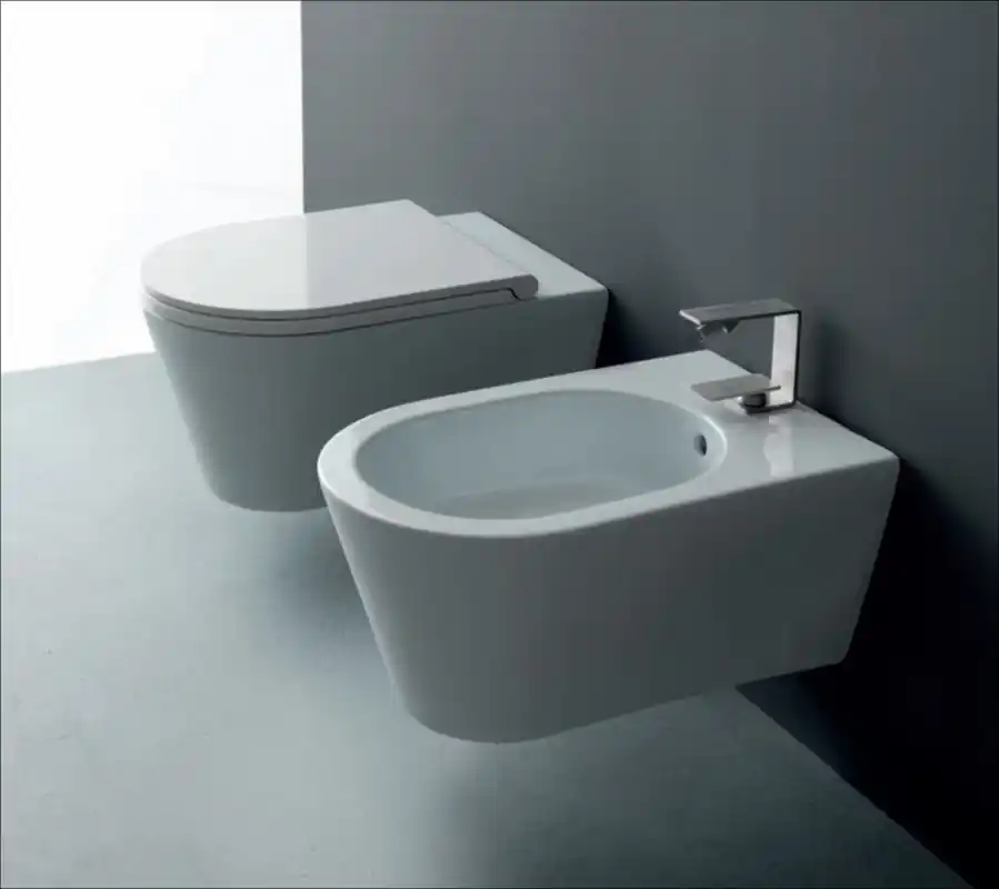 Alice Ceramica Hide Bidet podwieszany 57x37 cm biały 31180101
