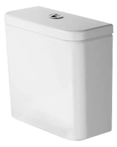 Duravit Durastyle Basic Spłuczka WC kompaktowa 39x17 cm 6/3 l Dual Flush doprowadzenie prawe lub lewe biała 0941000005