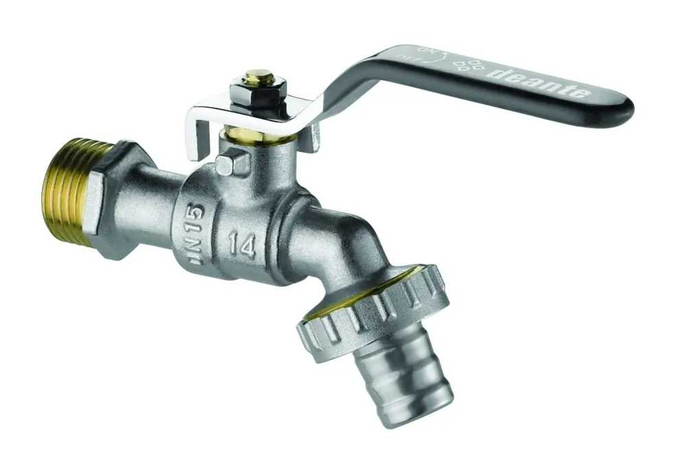Deante Zawór ogrodowy kulowy 3/4" z adapterami chrom VFA_252L