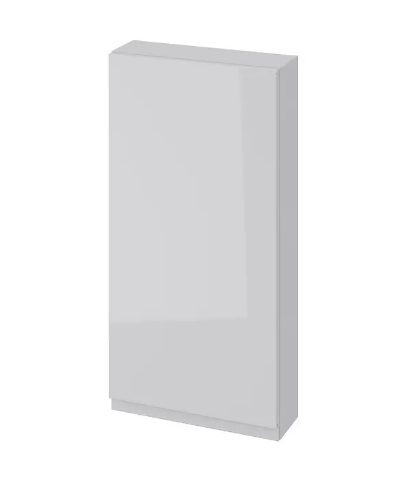 Cersanit Moduo Szafka boczna wisząca 40x14,1x80 cm szara S590-021