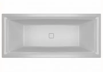 Riho Still Square Elite Wanna prostokątna 170x75 cm ze zintegrowanymi panelami akrylowa lewa biała BD14/B100061005