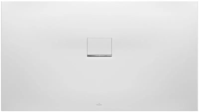 Villeroy & Boch Squaro Infinity Brodzik prostokątny 150x75 cm z Quarylu biały Stone White UDQ1575SQI2LV-RW