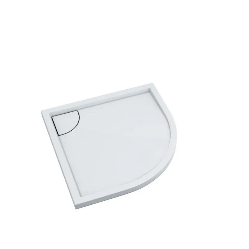 Schedline Erida Brodzik półokrągły 90x90 cm biały 3SP.E4O-9090