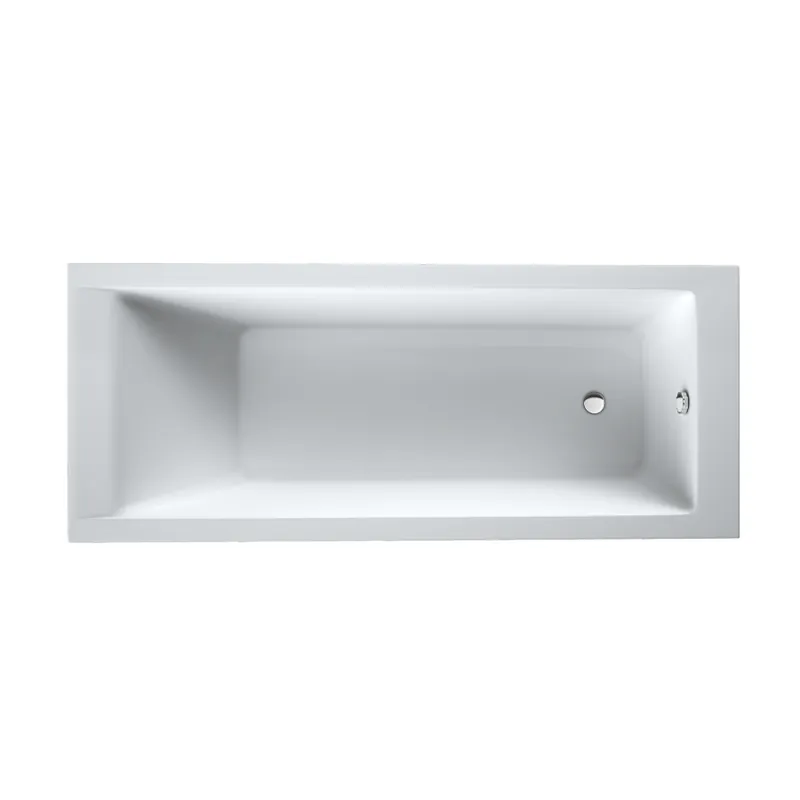 Schedline Milos SET Wanna prostokątna 170x70 cm biała 3WSP.MS1P-17070