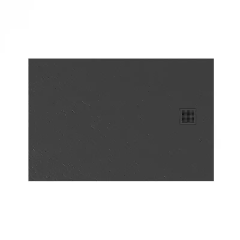 New Trendy Mori Brodzik prostokątny 140x80 cm szary B-0400