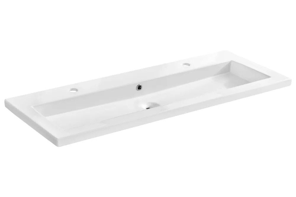 Comad Spirit White 120 Umywalka meblowa 121x46 cm biała UM-8070-120