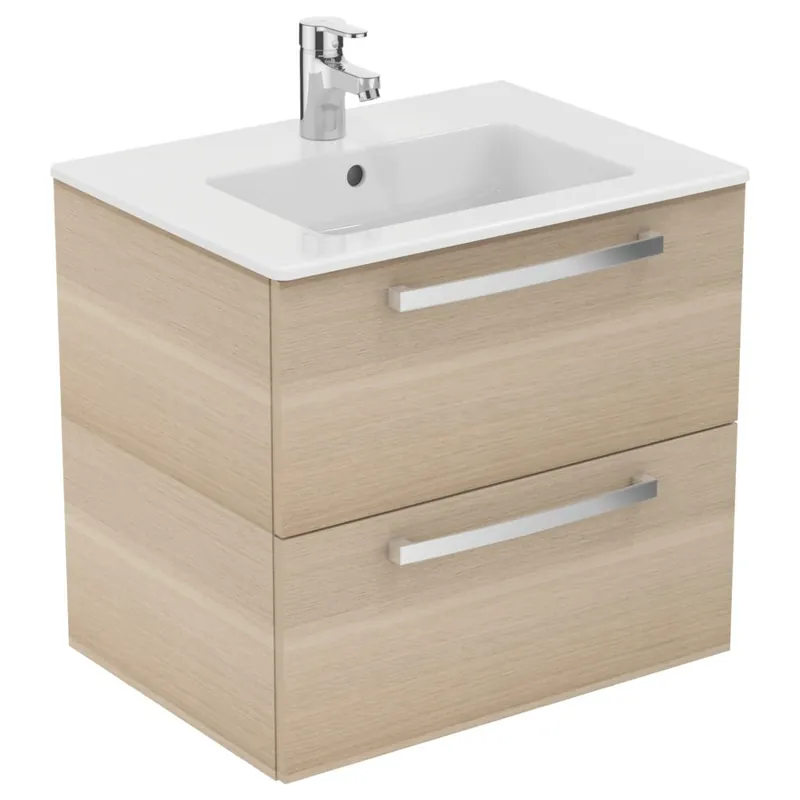 Ideal Standard Tempo Szafka podumywalkowa ścienna 60x55 cm dąb piaskowy E3240OS