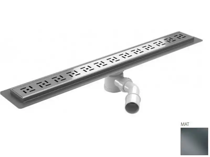 Wiper New Premium Tivano Zestaw Odpływ liniowy 120 cm mat 100.1968.03.120