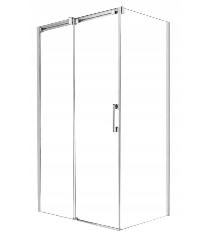Radaway Espera KDJ Drzwi prysznicowe przesuwne 120x200 cm ze ścianką stałą lewe 380595-01L+380232-01L